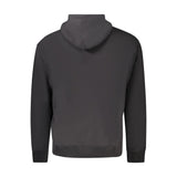 Black Cotton Men Sweater