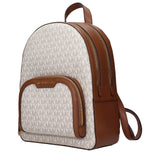 Beige Fabric Backpacks