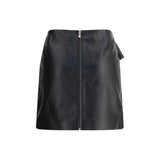 Lambskin Miniskirt