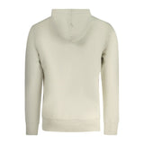 Beige Cotton Men Sweater