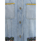 Denim Jacket with embroidery