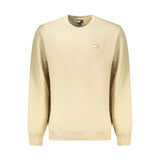 Beige Cotton Men Sweater