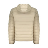 Beige Polyamide Men Jacket