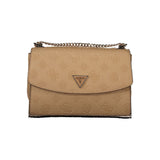 Beige Polyethylene Handbag