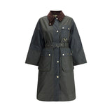 Milda waxed Trench Coat