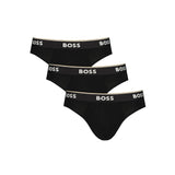 Black Cotton Men Brief