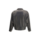 Balloon Leather Jacket