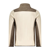 Beige Polyester Men Sweater