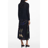 Black Polyester Women Dress