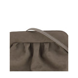 Bios suede Clutch Bag