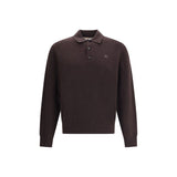 Cashmere long-sleeved polo Sweater