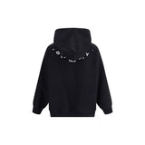 Black Hoodie in cotton