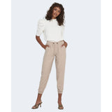 Beige Viscose Pant