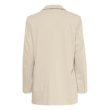 Beige Recycled Polyester Blazer