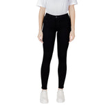 Black Cotton Skinny Jean