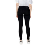 Black Cotton Skinny Jean