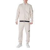 Beige Cotton Sweatsuit
