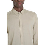 Beige Cotton Shirt