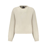 Beige Cotton Women Sweater