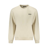 Beige Cotton Men Sweater