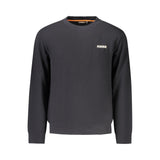 Black Cotton Men Sweater
