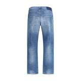 Blue Cotton Jeans