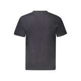 Black Cotton Men T-Shirt