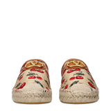 Beige Raffia Slippers Sandals
