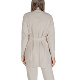 Beige Viscose Cardigan