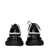 Black Leather Oxfords And Derbies