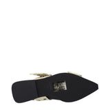 Black Polyethylene Flat Sandals