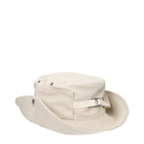 Beige Linen Bucket Hats