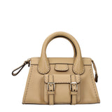 Beige Leather Handbags