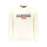 Beige Cotton Men Sweater