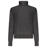 Black Cotton Women Sweater