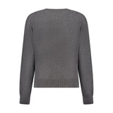 Black Cotton Women Sweater