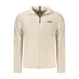 Beige Polyester Men Sweater