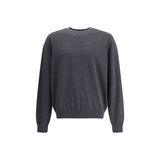 Crew-neck Sweater in merino wool