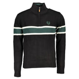 Black Cotton Sweater