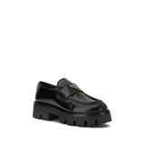 Leather Monolith Loafers