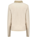 Beige Polyester Sweatshirt