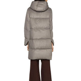 Faux Fur Trim Padded Coat
