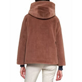 Faux Fur Hooded Jacket