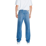 Blue Cotton Pant