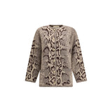 Animalier Cashmere Cardigan