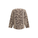 Animalier Cashmere Cardigan
