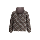 Reversible Check Snowdon Puffer Jacket