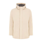 White Polyester Jackets & Coat