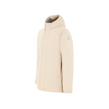 White Polyester Jackets & Coat