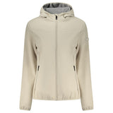 Beige Polyester Jackets & Coat